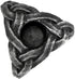 Pewter Mini Triskelion Celtic Knot Chime Candle Holder...