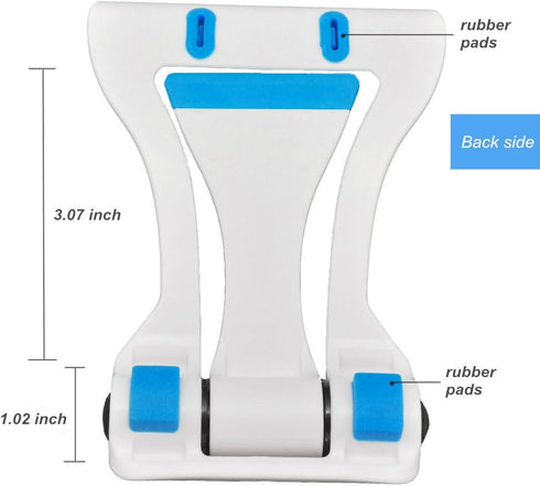 Two Models Multi-Angle Adjustable Universal Portable & Foldable Cellphone Tablet Stand Holder Mount Compatible with Cellphone Tablet - Blue...