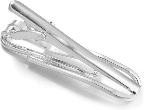 Novelty Tie Clips for Men Unique Music Rose Glasses Pen Paper-Clip Skinny Tie Bar Personalized Jewelry Gift...