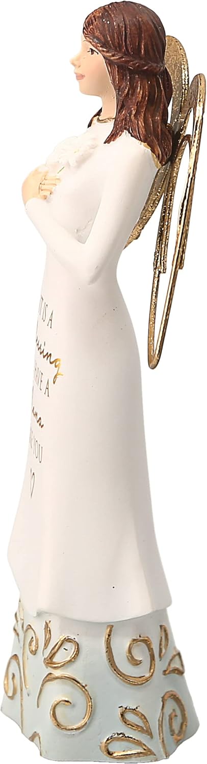 Pavilion Gift Company It is A Blessing to Have A Nana Like You - 5.5 Inch Angel Figurine, White...