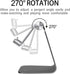 2020 Adjustable Cell Phone Stand, Phone Holder for Desk Holder, Aluminum Desktop Stand Compatible with iPhone Xs Max Xr 8 7 6 6s Plus 5s Charging,...