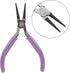 Alfie Home - Ellery 4 Pieces Pliers and 2 Pieces Tweezers Jewelry Tools Kit Set with Case, for Jewelry Beading DIY Repair Making Accessories Suppl...