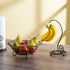 Home Basics Collection Scroll Banana Tree, Bronze...
