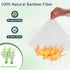 Bamboo Paper Towels Reusable Washable Cleaning Cloth, Weekly Disposable Rayon Towels Heavy Duty & Tear Away 20 Sheets per Roll for Home & Kitchen ...