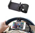 Car Steering Wheel Phone Mount, Portable Steering Wheel Phone Holder Mount Clip, Steering Wheel Smartphone Mount, Phone Holder Universal for Most ...