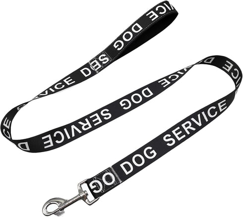 MayPaw 4FT Service Dog Leash, 1" and 1.25" Wide Nylon Dog Leash with Comfortable Neoprene Handle, Great for Medium to Extra-Large Dogs (4ft x 1.25...