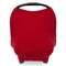 Parker Baby 4 in 1 Car Seat Cover for Girls and Boys - Stretchy Carseat Canopy, Nursing Cover, Grocery Cart Cover, High Chair Cover - “Cherry”...