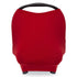 Parker Baby 4 in 1 Car Seat Cover for Girls and Boys - Stretchy Carseat Canopy, Nursing Cover, Grocery Cart Cover, High Chair Cover - “Cherry”...