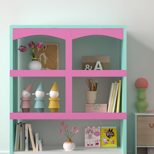 YENHOME 3"X590" Pink Wallpaper Border for Bulletin Board Self Adhesive Wallpaper Border Waterproof Mirror Frame Border Pink Bulletin Board Border ...