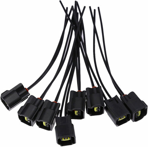 8 Pack Ford Ignition Coil Connector Plug Harness Compatible with Ford Ignition Coil Harness Ford 4.6L 5.4L 6.8L Mustang Cobra SVT F150 F250 E150 a...