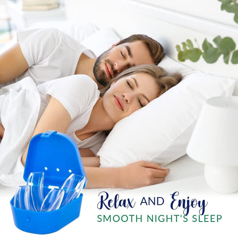 Mouth Guard for Grinding Teeth at Night - Pack of 4 - Upgraded Night Guards for Teeth Grinding, Mouth Guard for Clenching Teeth at Night, Advanced...