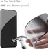 PEHAEL 2+2Pack for iPhone 12 Pro Max Privacy Screen Protector with Camera Lens Protector Full Coverage Anti-Spy Tempered Glass Film 9H Hardness Bu...