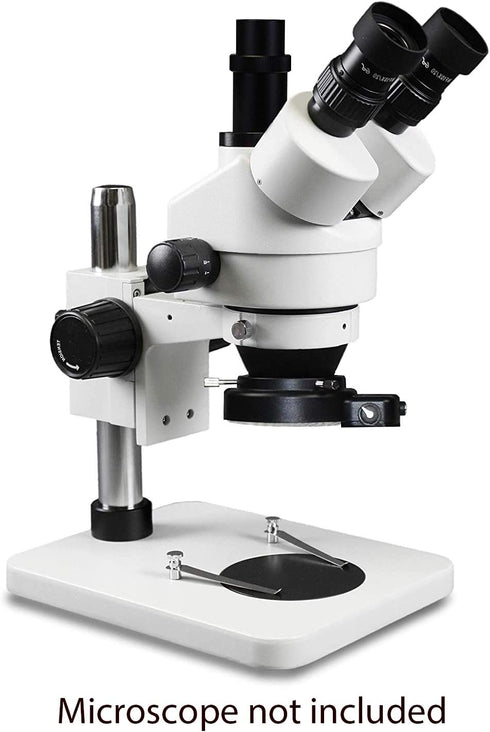 Vision Scientific VMLIFR-09B Black Adjustable 144 LED Ring Light for Stereo Microscope | 2.5" (62.5mm) Inside and 3.64" (92.5mm) Outside Diameters...