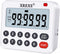 XREXS Digital Kitchen Timer Magnetic Countdown Up Cooking Timer Loud Alarm and Mute Optional, Magnet and Stand, Large Display Classroom Timer for ...