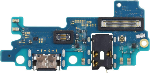 USB Charging Port Replacement Part Assembly Board for Samsung Galaxy A31 SM-A315F with Microphone Headphone Jack and Tool Kit...