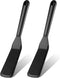 Zopeal 2 Pieces Silicone Narrow Skinny Spatula Crepe Flipper Long Heat Resistant Cooking Pancake Spatula Non Stick for Cooking Egg Burgers Pizza P...