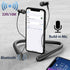 Bluetooth Headphones Wireless Neckband Bluetooth 5.0 Headset with 20 H Playtime, 10 mm Drivers, Magnetic Earbuds, Crystal-Clear Voice and Noise Ca...