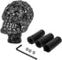 Fydun Skull Gear Stick Shifter Knob Car Modified Manual Gear Shift Knob Stick Lever Shifter Universal for Cars Truck Vehicle...