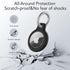 4 Pack Waterproof AirTag Holder Keychain,Air Tag Case with Anti-Lost Keyring,Hard TPU Air Tag Cases...