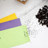 VANRA 150 PCS Coin Envelopes #1 Seed Envelopes Colorful Small Parts Envelope Tiny Cards Storage Packets with Gummed Flap for Mini Parts Stamps Col...