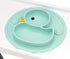Silicone Detachable Toddler Meal Tray - Portable Non-Slip Suction Cup for Kids Babies and Kids1...