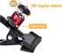 UTEBIT Tripod Camera Clip Clamp with 360 Degree Swivel Mini Ball Head 2 Pack Clip Camera Mount Photography Accessories Clamp 1/4'' Screw Black Spr...