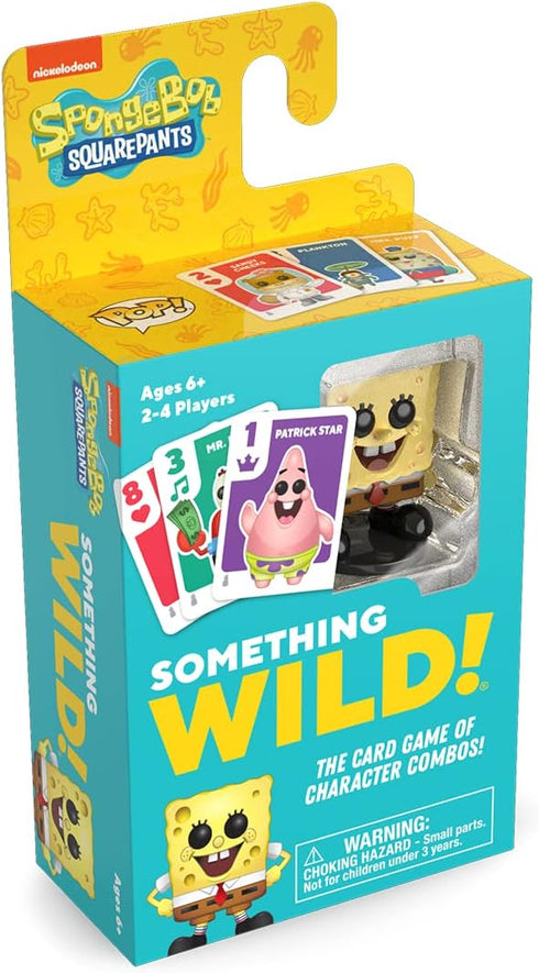 Funko Something Wild! Spongebob Squarepants with Pocket Pop! Card Game for 2-4 Players Ages 6 and Up...