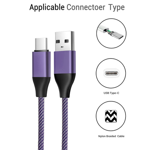 2Pack-3A USB C Fast Charging Cord 6Ft Cable for Charging New Kindle Paperwhite E-Reader 11th Generation 2021,Kids Editon and Signature Edition...