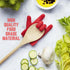 Love Cooking Utensil Holder! Kitchen Countertop Spoon Rest | Attach to Pots & Pans | Release Steam | Non-slip | Heat-resistant | High-Quality Food...