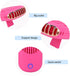 FILFEEL Eyelash Fan for Lash Extensions Multi?Functional Portable Handheld USB Fan Bladeless Rechargeable Air Conditioning Cooling Fan for Eyelash...