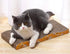 Durable Cardboard Cat Scratcher (Wave Shaped)...