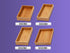 YBM Home Bamboo Drawer Organizer Storage Box for Kitchen Drawer, Junk Drawer, Office, Bedroom, Children Room, Craft, Sewing, and Bathroom, 2 Pack ...