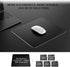 Aluminum Mouse Pad with Non-slip Rubber Base and Micro Sand Blasting Alloy Surface for Fast and Accurate Control | Black...