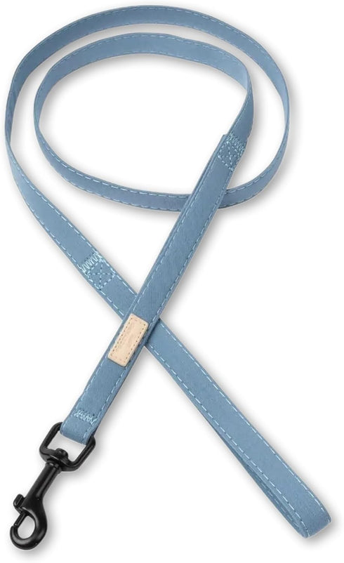 FuzzYard Life Dog Lead | Size L | Stylish Premium Cotton Design in French Blue Perfect for Everyday Walking and Training...