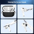 R-fun Airpods Pro Case (2nd/1st Gen,2023/2022/2019) with Secure Lock & Cleaning Kit, Music Headset Earphone Protective Case Cover Compatible with ...