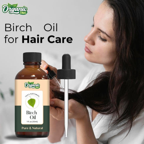 Birch (Betula) Oil | Pure & Natural Essential Oil for Skincare, Hair Care, Aroma & Diffusers- 30ml/1.01fl oz...