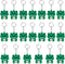 20 Pack Frog Keychains Decorations for Back to the 80s Party, Frog Themed Party Favors, Birthday Party Bag Fillers, Birthday Gifts...
