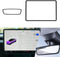 2Pcs Silicone Protector Frames of Screen and Rear View Mirror for Tesla Model 3 2024 Highland.(Black)...