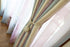 Melaluxe 2 Pack Curtain Tiebacks - Heavy Duty Curtain Rope Tieback, Handmade Rural Decorative Curtain Holdbacks (Beige)...