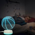 Basketball 3D Illusion Lamp 3D Visual Optical Night Light Decors Smart Touch Flashing Bedroom Table Decoration Christmas Birthday Gifts for Boys M...