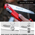Hardware Folding Tree Saw 8" Hand Pruning Saw for Gardening as Bone saw for Hunting, Survival Saw for Camping Wood/Tree Cutter, Limb Saw Bushcraft...