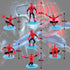 7 PCS Superhero Action Figure Toy Sets 3.8 Inch Super Hero Figures Superhero Decor Birthday Party Supplies Action Figures Cake Top Decoration...