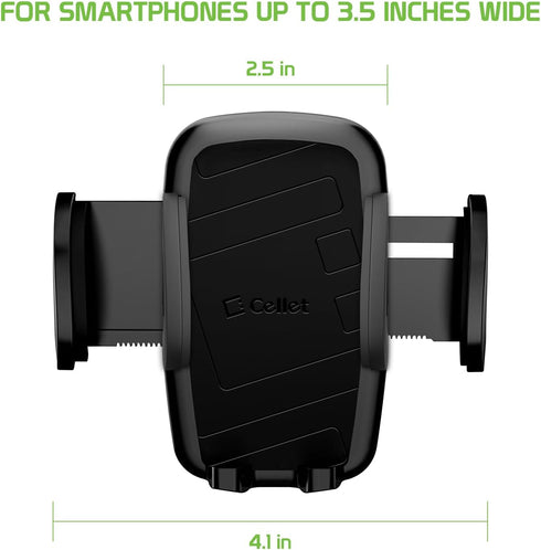 Cellet Universal CD Slot Phone Mount – 360° Rotating Car Phone Holder with Secure CD Slot Base & One-Touch Release...