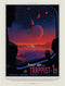 Wee Blue Coo Nasa Space Travel Advert Trappist 1E Planet Hop Unframed Wall Art Print Poster Home Decor Premium...