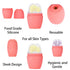 Ice Face Roller, Recula Silicone Ice Roller for Face to Tighten and Lift skin, Face & Eye Puffiness Relief, Reusable Facial Ice Mold for Neck to E...