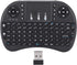 USB Mini Wireless Touch Keyboard, Portable Multifunction Wireless Keyboard with Touchpad Fit for Home Multimedia Compatible with Smart TV/TV Box/W...