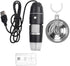 Marhynchus USB Microscope Camera 0X-500X, Environmental Protection Matte Pattern Induction Dimming Digital Microscope, Microscope for Windows XP/V...