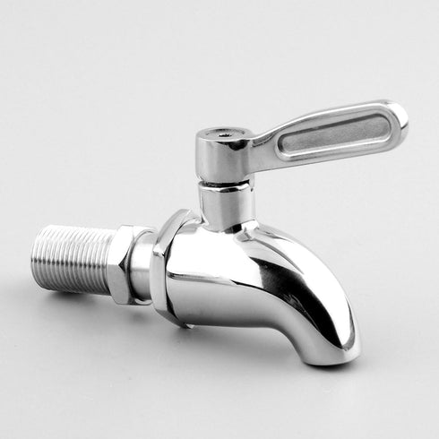 BTSKY™Stainless Steel Beverage Dispenser Replacement Spigot Fits 16mm?5/8 inch?Opening - No Lead Dispenser Replacement Faucet, Polished Finish...