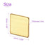 DMiotech 5 Pack 12 x 12 x 1mm IC Chips Heatsink Copper Pad Thermal Kit Cooler Shim for PC Laptop...