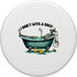 I Don't Give a Duck Skeleton Relaxing in Bathtub Dark Weird PopSockets Standard PopGrip...